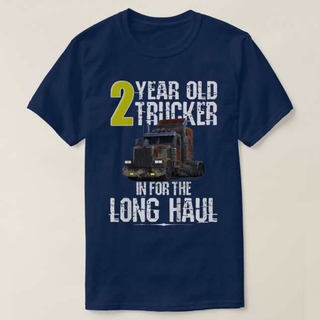 Kids 2nd Birthday Shirt Boy 2 Year Old Kids Toddle T (Design framsida)