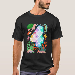 Kids 4e födelsedagen Fish Tetra Aquarium Underwate T Shirt