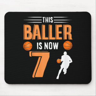 Kids 7:e Birthday Basketball - den här bollen är n Musmatta