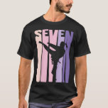 Kids 7:e Birthday Gift Karate Retro Taekwondo Mart T Shirt<br><div class="desc">Kids 7:e Birthday Gift Karate Retro Taekwondo Martial Arts Girls .taekwondo</div>