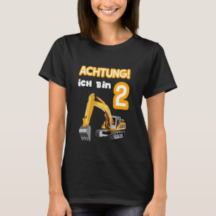 Kids Achtung Ich Tunna Schon 2 Jahre Alt Mit Dem E T Shirt