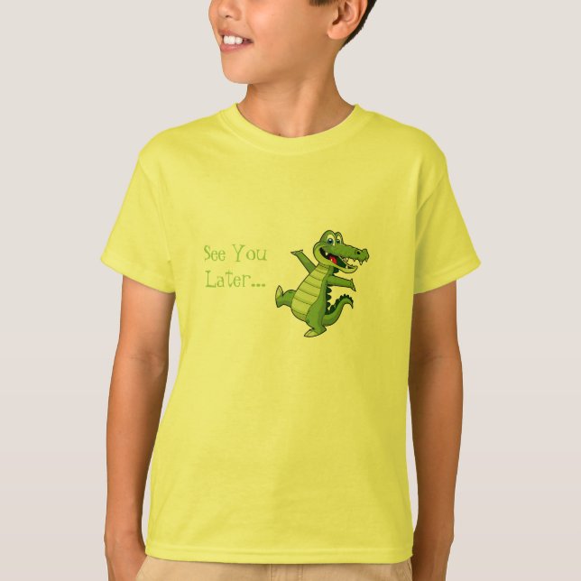 Kids Alligator Shirt T (Framsida)