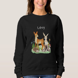 Kids Animal deer rabbit hedgehog Lévy T Shirt