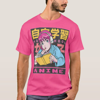 Kids Anime and Sketching i Coolan Kärlek Anime T Shirt