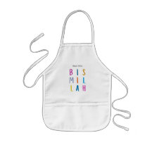 Kids Apron - börja med Bismillah