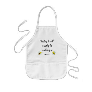 Kids Apron/Citat Barnförkläde