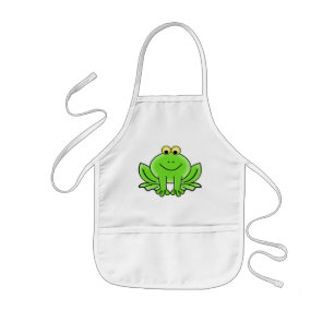 Kids Apron/Frog Barnförkläde