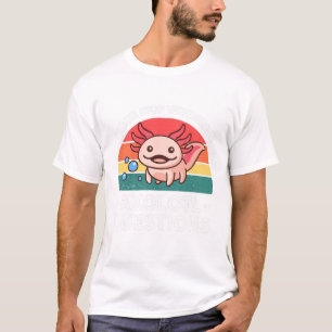 Kids Axolotl Retro slutar aldrig att underundra Ax T Shirt