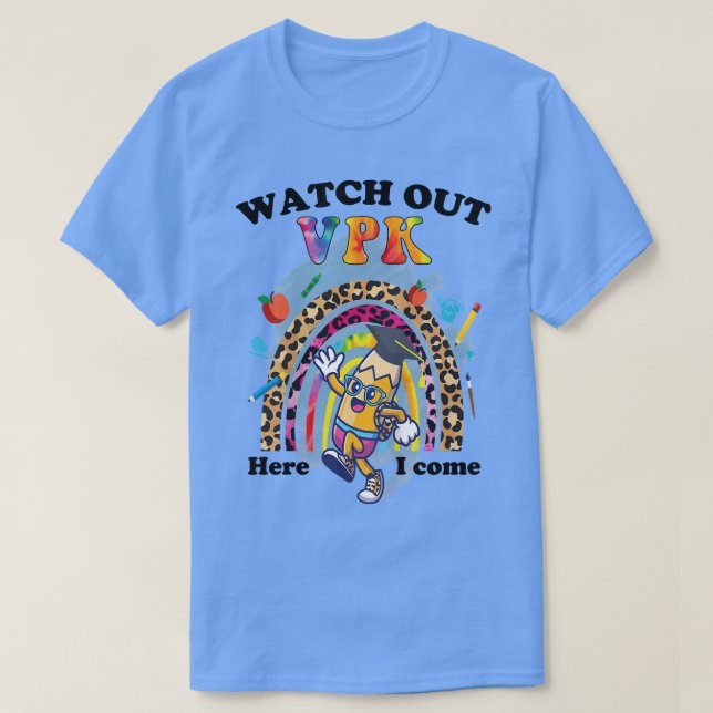 Kids Back to school 1:a dagen Vpk Boy Florida F T Shirt (Design framsida)