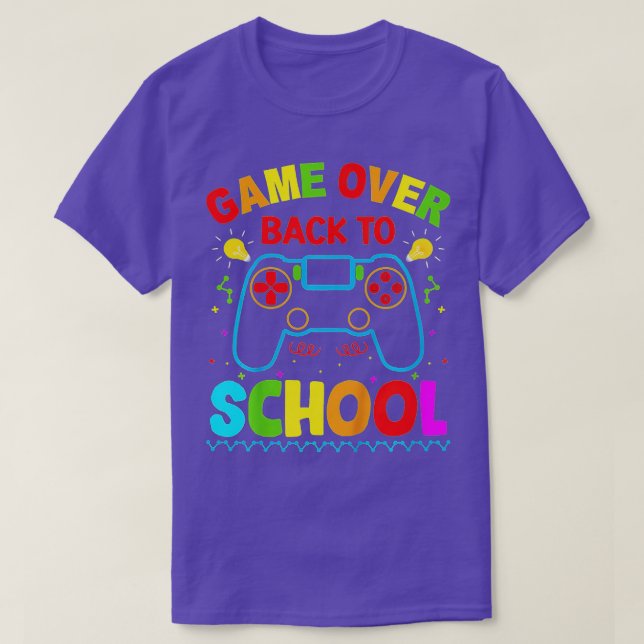 Kids Back to school är en lek över lärarstudier T Shirt (Design framsida)