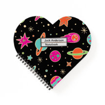 Kids Back to school Space Rocket Mönster