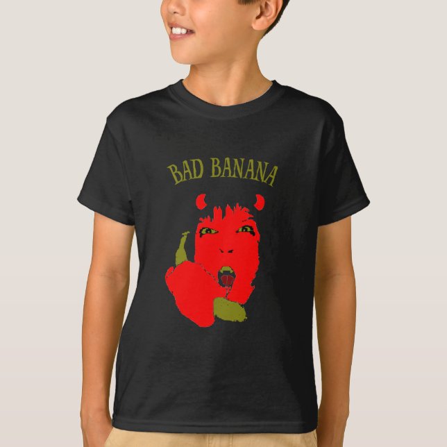 Kids Bad Banana T-Shirt (Framsida)