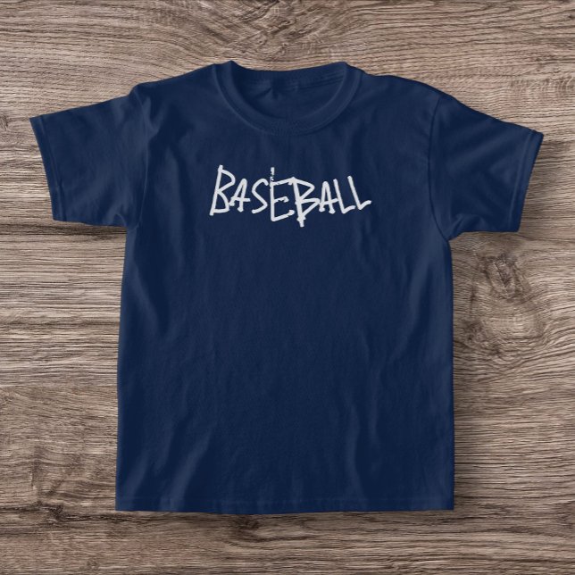 Kids Baseball T-Shirt (Skapare uppladdad)