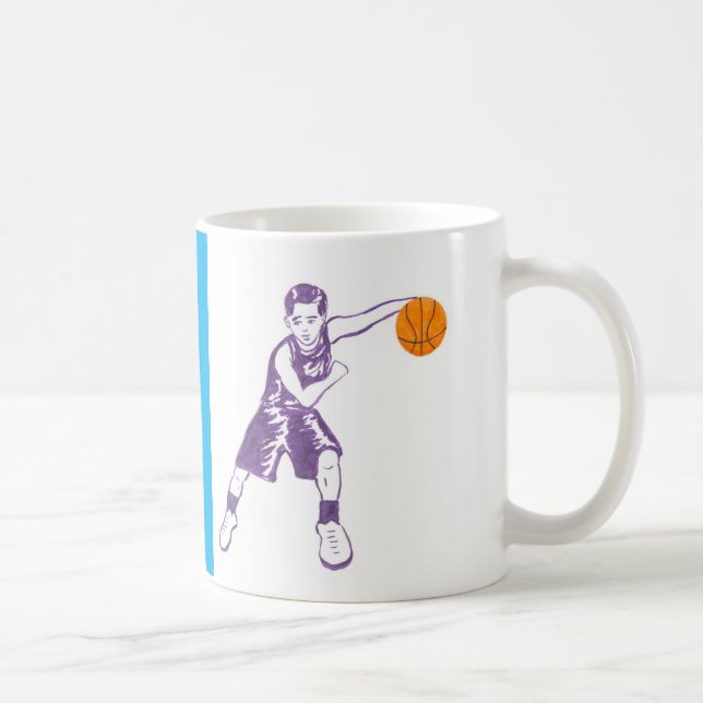 Kids basketball mug kaffemugg (Höger)