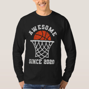 Kids Basketball Player Fantastisk sedan 2020 Kids  T Shirt