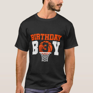 Kids Basketball-spelare 3 års Old Boy Basketball T Shirt