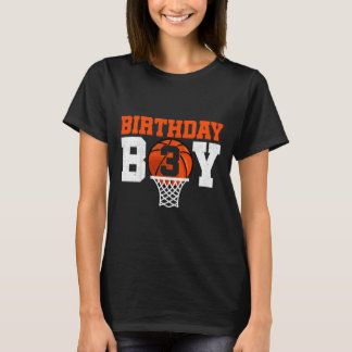 Kids Basketball-spelare 3 års Old Boy Basketball T Shirt