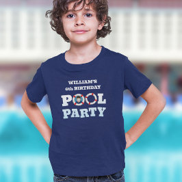 Kids Bassäng Party T-Shirt