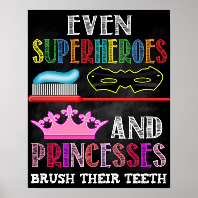 Kids Bathroom Poster (Framsidan)