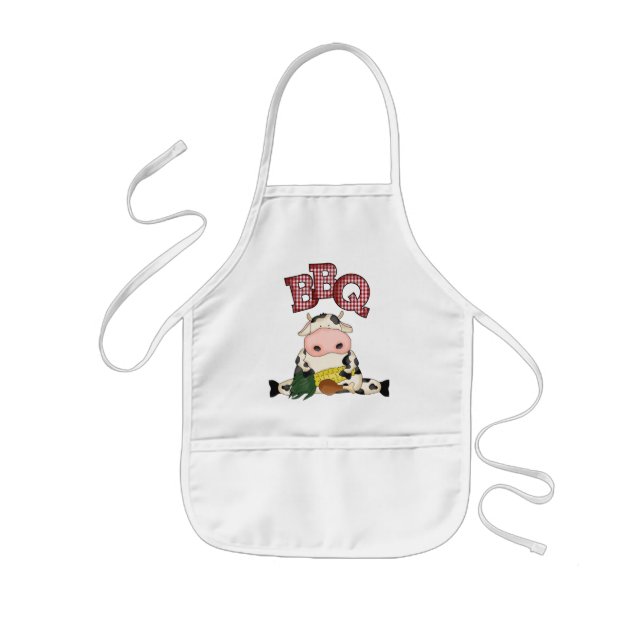 Kids BBQ Apron food Barnförkläde (Framsidan)