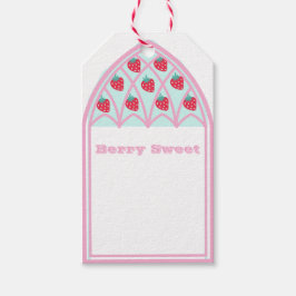 Kids Berry Sweet Party Gift Märkre Presentetikett