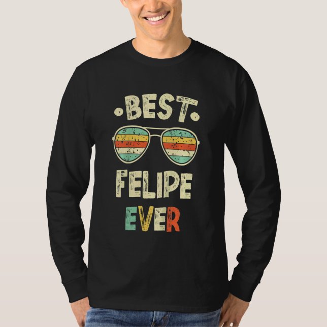 Kids Best Felipe Ever T Shirt (Framsida)