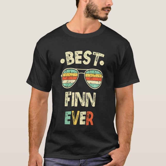 Kids Best Finn Ever T Shirt (Framsida)