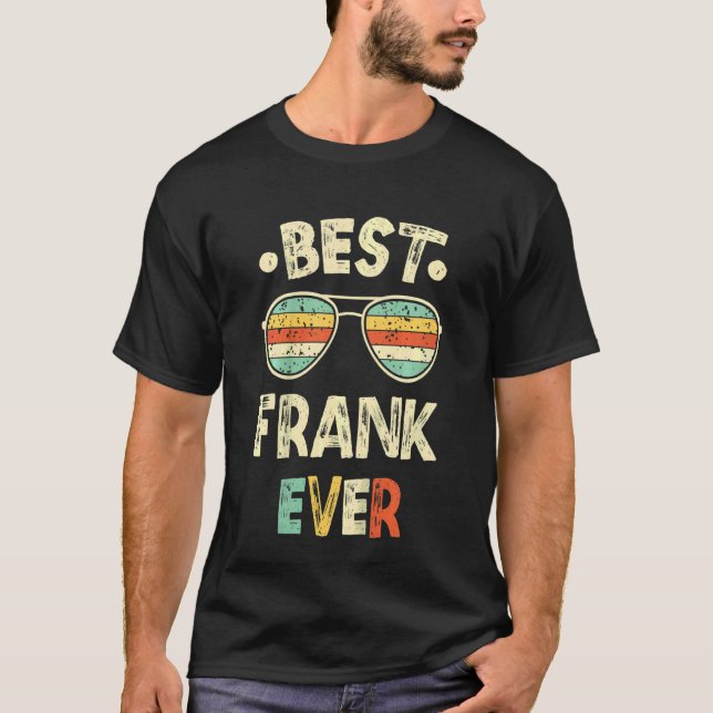 Kids Best Frank nånsin T Shirt (Framsida)