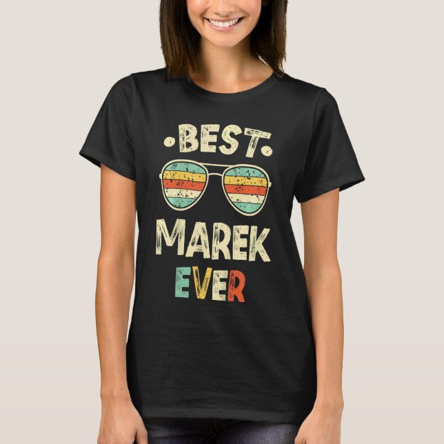 Kids Best Marek nånsin T Shirt (Framsida)