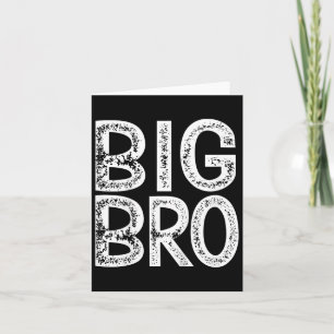 Kids Big Bro Brother presenterar födelsedagsjulhel Kort