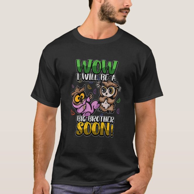 Kids Big Brother Uggla Bird Syskon Reveal Baby Ann T Shirt (Framsida)