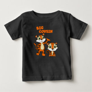 Kids big cousin boy tiger t shirt