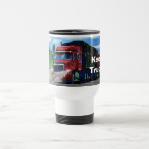 Kids Big Red Cargo Lastbil som dricker Mugg