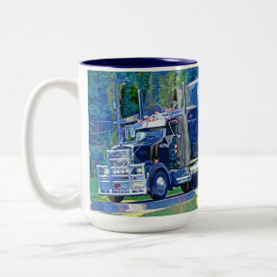 Kids Big Rig Cargo Lastbil som dricker Mugg