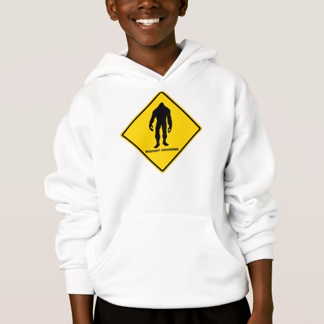 Kids Bigfoot Hoodie Tee (Framsida)