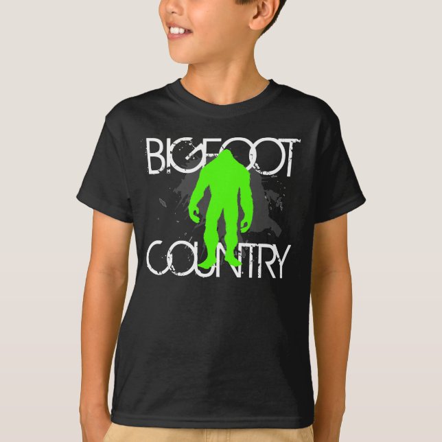 Kids Bigfoot T-Shirt (Framsida)