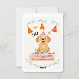 Kids Birthday Invitation Template – Customizable P Inbjudningar