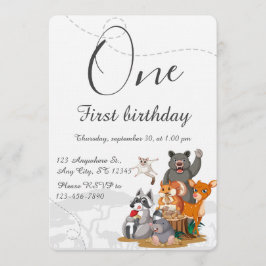 Kids Birthday Party Inbjudningar