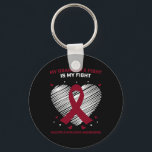 Kids Blood Cancer Support Grandma Multiple Myeloma Nyckelring<br><div class="desc">Kids Blood Cancer Support Grandma Multiple Myeloma Awareness</div>