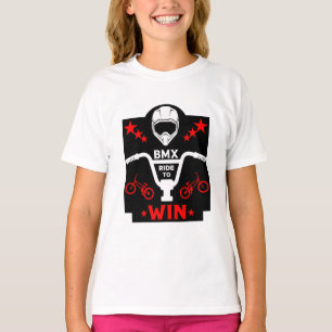 Kids Bmx Biker Freestyle T Shirt