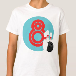 Kids Bowling Birthday Shirt T