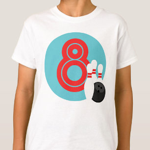 Kids Bowling Birthday Shirt T