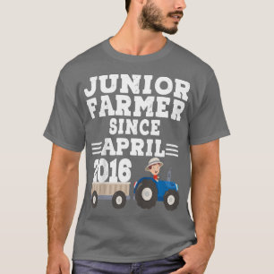 Kids Boy Junior Farmer sedan april 2016 T Shirt