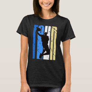 Kids Boys Basketball 4e födelsedagen för Sportfant T Shirt