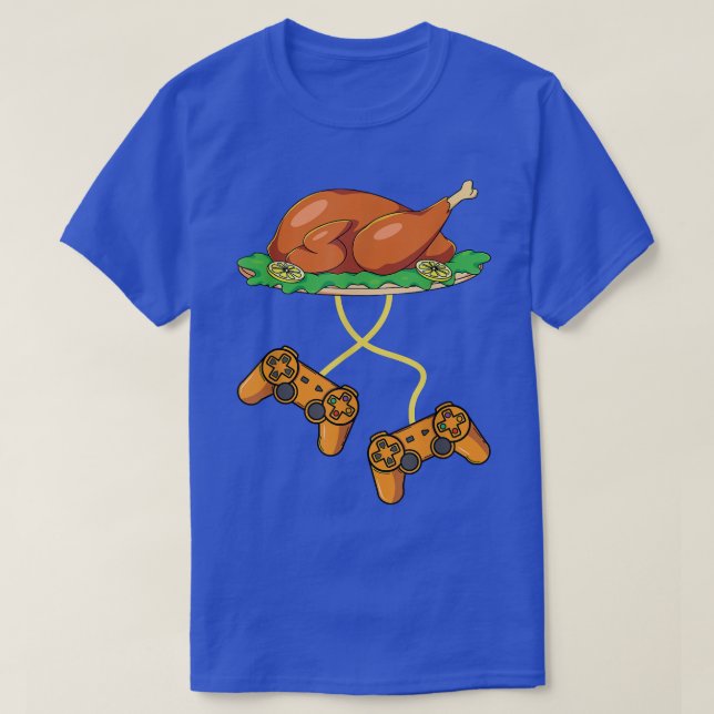 Kids Boys för spel i Thanksgiving för spel i Turki T Shirt (Design framsida)