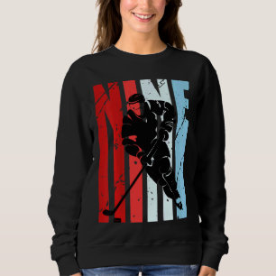 Kids Boys Ice Hockey 9:e födelsedagsspelarens moti T Shirt