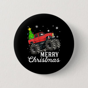 Kids Boys jul Monster Lastbil Kids Merry Chris Knapp