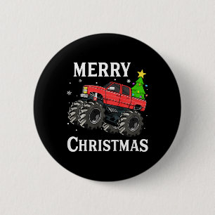 Kids Boys jul Monster Lastbil Kids Merry Chris Knapp