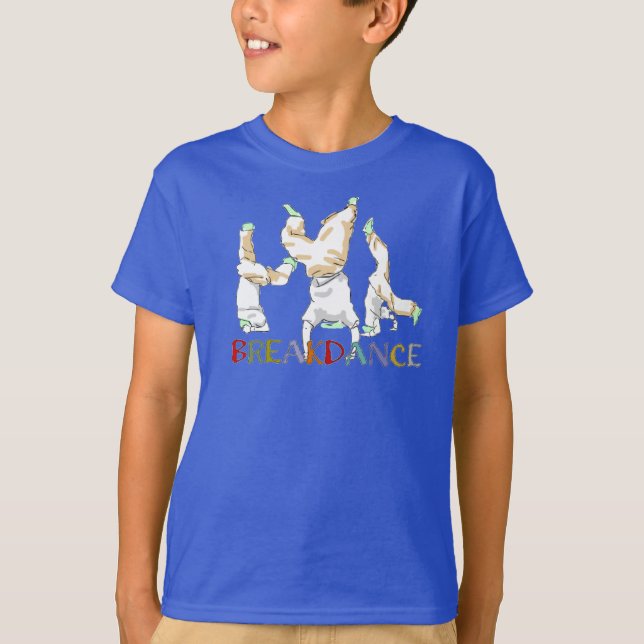 Kids Breakdance T Shirt (Framsida)