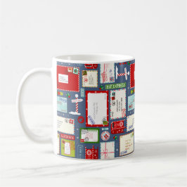 Kids Brev till jultomten Kaffemugg